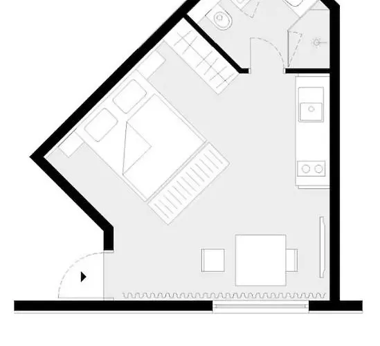Street Flat Mini Apartma Ljubljana